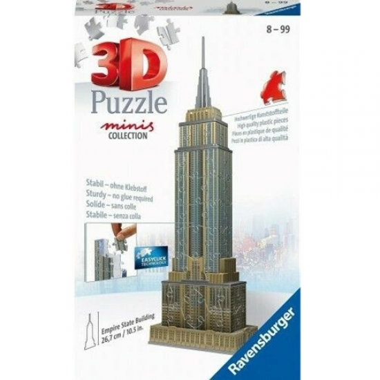 RAVENSBURGER 3D PUZZLE MINIS 54 ΤΕΜΑΧΙΑ EMPIRE STATE BUILDING 11271