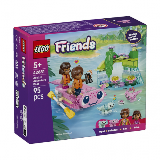 LEGO FRIENDS - AXOLOTL ADVENTURE BOAT 42681