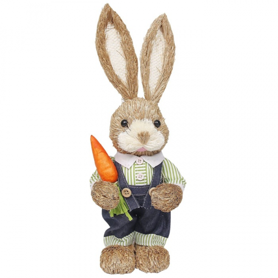 ΛΑΓΟΣ ΜΕ ΜΠΛΟΥΖΑΚΙ ΚΑΙ ΚΑΡΟΤΟ 33Χ13Χ10CM 73-2072