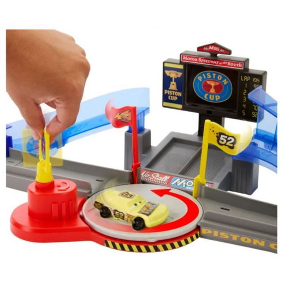 MATTEL CARS ΜΕΓΑΛΗ ΠΙΣΤΑ ΑΓΩΝΩΝ PISTON JHL42