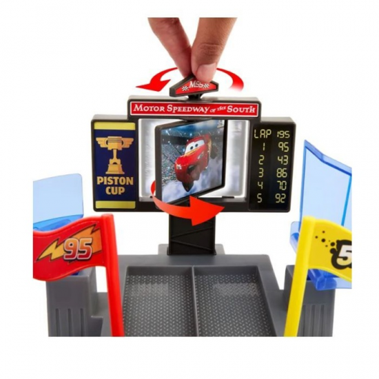 MATTEL CARS ΜΕΓΑΛΗ ΠΙΣΤΑ ΑΓΩΝΩΝ PISTON JHL42