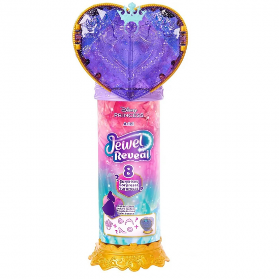 MATTEL DISNEY PRINCESS ΚΟΥΚΛΑ ΑΡΙΕΛ ΜΕ ΚΟΣΜΗΜΑΤΟΘΗΚΗ JHL49