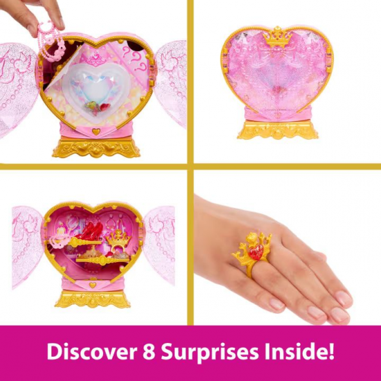 MATTEL DISNEY PRINCESS ΚΟΥΚΛΑ ΠΕΝΤΑΜΟΡΦΗ ΜΕ ΚΟΣΜΗΜΑΤΟΘΗΚΗ JHL51