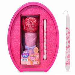 MATTEL ΠΑΙΧΝΙΔΟΛΑΜΠΑΔΑ BARBIE PETAL POP - ΚΟΚΚΙΝΟ ΤΡΙΑΝΤΑΦΥΛΛΟ JMF59