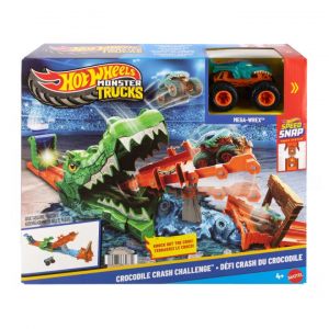 MATTEL HOT WHEELS MONSTER TRUCKS ΠΙΣΤΑ ΕΞΟΝΤΩΣΗ ΚΡΟΚΟΔΕΙΛΟΥ JJN45