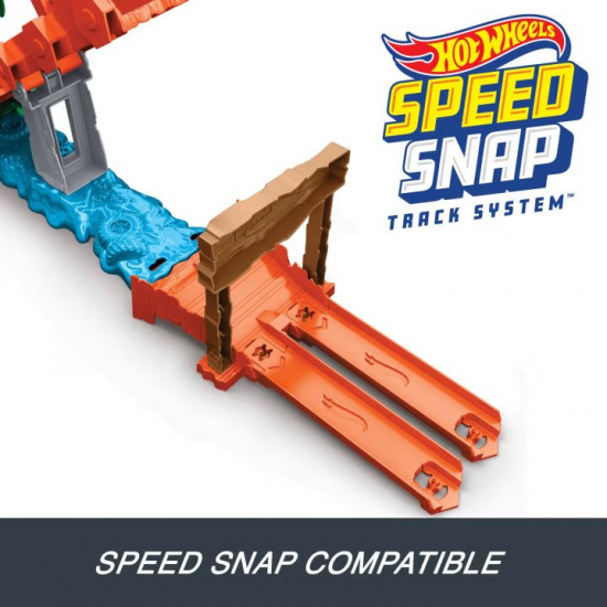 MATTEL HOT WHEELS MONSTER TRUCKS ΠΙΣΤΑ ΕΞΟΝΤΩΣΗ ΚΡΟΚΟΔΕΙΛΟΥ JJN45