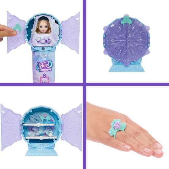 MATTEL FROZEN ΕΛΣΑ ΜΕ ΚΟΣΜΗΜΑΤΟΘΗΚΗ JJY36