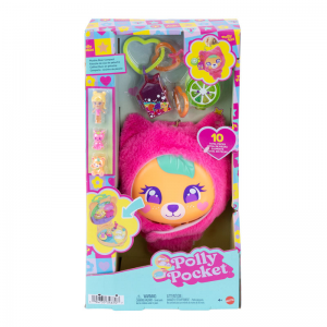 MATTEL POLLY POCKET MINI ΛΟΥΤΡΙΝΟ ΑΡΚΟΥΔΑΚΙ JKC79