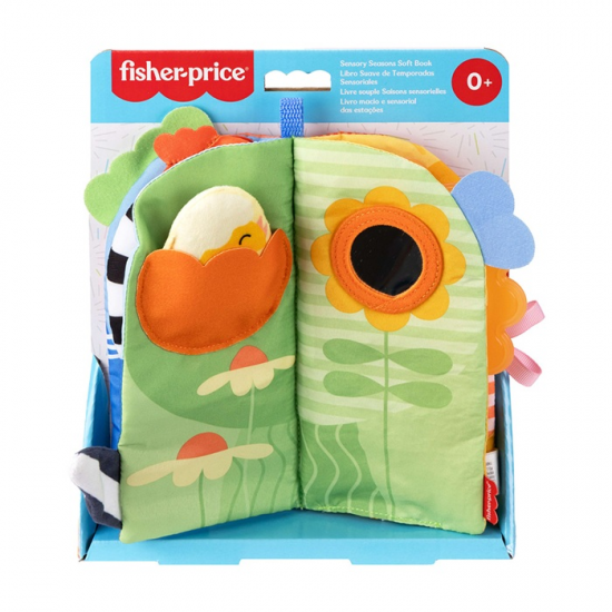 FISHER PRICE ΜΑΛΑΚΟ ΒΙΒΛΙΑΡΑΚΙ 4 ΕΠΟΧΕΣ JKP53.