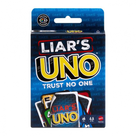 MATTEL ΕΠΙΤΡΑΠΕΖΙΟ ΠΑΙΧΝΙΔΙ UNO LIAR'S JLH43.