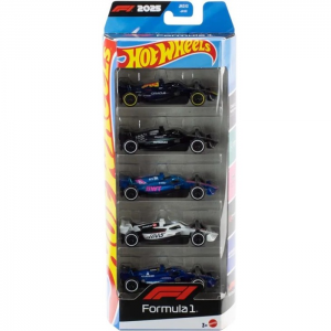 MATTEL HOT WHEELS ΑΥΤΟΚΙΝΗΤΑΚΙΑ F1 ΣΕΤ ΤΩΝ 5 JLN11.
