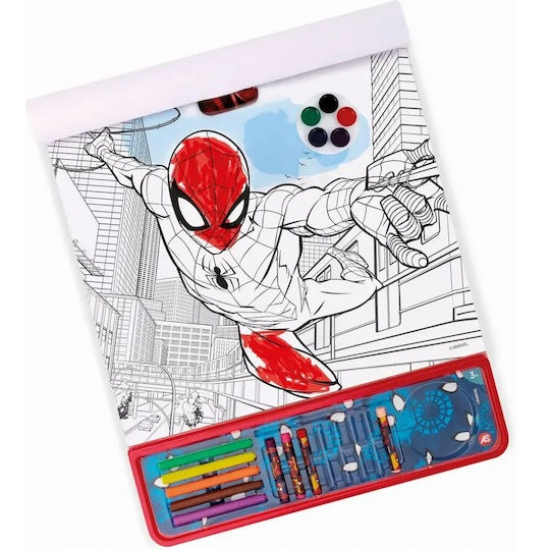 AS COMPANY GIGA BLOCKS ΣΕΤ ΖΩΓΡΑΦΙΚΗΣ 5 ΣΕ 1 SPIDERMAN 1023-62762