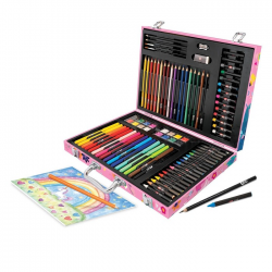 HAPPIHOBBI ΚΑΣΕΤΙΝΑ ΖΩΓΡΑΦΙΚΗΣ DELUXE ΜΕ 100 ΑΞΕΣΟΥΑΡ ΦΑΝΤΑΣΙΑ ΜΟΝΟΚΕΡΟΣ 1038-82063