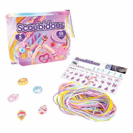 HAPPIHOBBI SCOUBIDOUS ΤΣΑΝΤΑΚΙ 25 ΑΞΕΣΟΥΑΡ 1080-25569