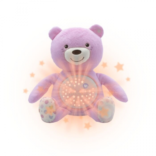 CHICCO ΒΡΕΦΙΚΟ ΑΡΚΟΥΔΑΚΙ ΜΕ ΠΡΟΒΟΛΕΑ BABY BEAR ΡΟΖ Y02-08015-10