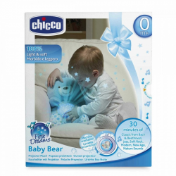 CHICCO ΒΡΕΦΙΚΟ ΑΡΚΟΥΔΑΚΙ ΜΕ ΠΡΟΒΟΛΕΑ BABY BEAR ΣΙΕΛ Y02-08015-20