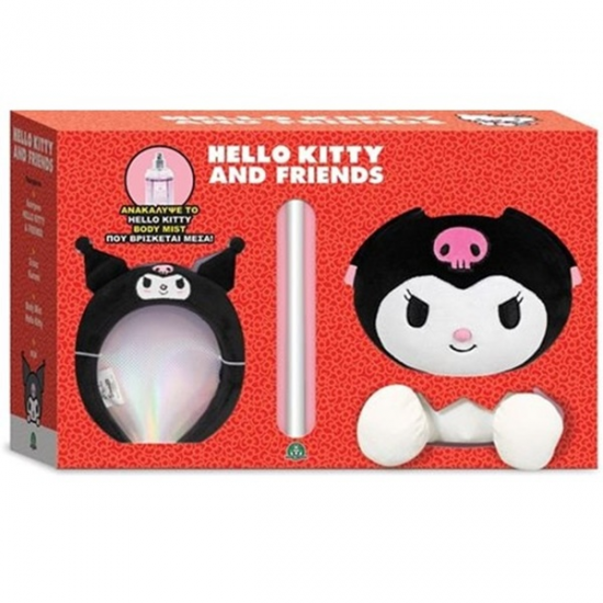 GIOCHI PREZIOSI ΠΑΙΧΝΙΔΟΛΑΜΠΑΔΑ HELLO KITTY AND FRIENDS ΜΕ ΛΟΥΤΡΙΝΟ 30EK KUROMI HKTA00001
