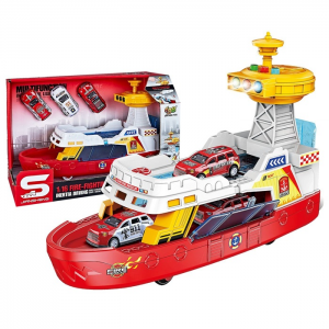 FRICTION ΠΛΟΙΟ ΑΚΤΟΦΥΛΑΚΗΣ ΜΕ ΦΩΣ ΚΑΙ ΗΧΟΥΣ 32x22x13cm 70-2348