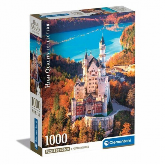 CLEMENTONI PUZZLE 1000 ΤΕΜ HIGH QUALITY COLLECTION NEUSCHWANSTEIN 39909