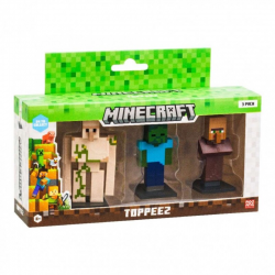 GIOCHI PREZIOSI MINECRAFT TOPPEEZ ΣΕΤ 3 ΦΙΓΟΥΡΕΣ MNC10000