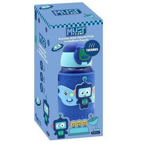 MUST ΠΑΓΟΥΡΙ ΘΕΡΜΟΣ ΑΝΟΞΕΙΔΩΤΟ ΡΟΜΠΟΤ 500ML ΝΕ ΙΣΟΘΕΡΜΙΚΗ ΘΗΚΗ ΚΑΙ ΚΑΛΑΜΑΚΙ 587461