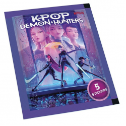 GIOCHI PREZIOSI K-POP DEMON HUNTERS ΦΑΚΕΛΑΚΙ ΜΕ 5 ΑΥΤΟΚΟΛΛΗΤΑ KPDH482110