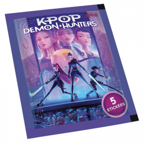 GIOCHI PREZIOSI K-POP DEMON HUNTERS ΦΑΚΕΛΑΚΙ ΜΕ 5 ΑΥΤΟΚΟΛΛΗΤΑ KPDH482110