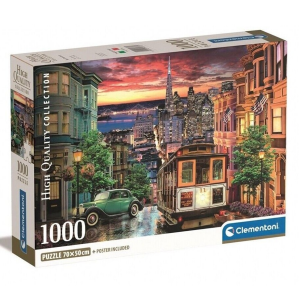 CLEMENTONI PUZZLE 1500 ΤΕΜ HIGH QUALITY COLLECTION ΣΑΝ ΦΡΑΝΣΙΣΚΟ 88157 / 39776