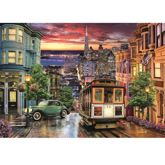 CLEMENTONI PUZZLE 1500 ΤΕΜ HIGH QUALITY COLLECTION ΣΑΝ ΦΡΑΝΣΙΣΚΟ 88157 / 39776