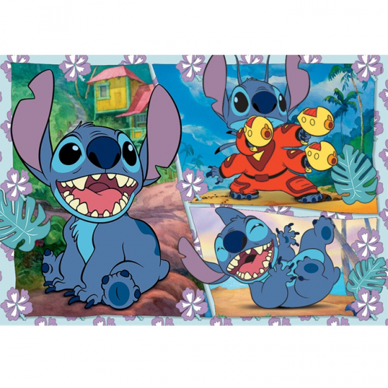 CLEMENTONI PUZZLE 104 ΤΕΜ MAXI SUPER COLOR DISNEY STITCH 23776