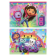 CLEMENTONI PUZZLE 2X60 ΤΕΜ SUPER COLOR GABBY'S DOLLHOUSE 88279 / 24819