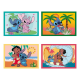 CLEMENTONI 4 IN 1 PUZZLE 12-16-20-24 ΤΕΜ SUPER COLOR DISNEY STITCH 87427 / 21745