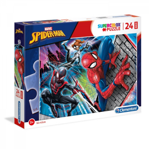 CLEMENTONI PUZZLE 24 ΤΕΜ MAXI SUPER COLOR MARVEL SPIDERMAN 87795 / 24497