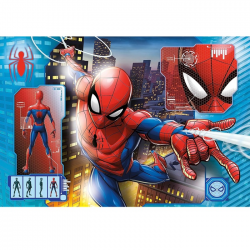 CLEMENTONI PUZZLE 24 ΤΕΜ MAXI SUPER COLOR MARVEL SPIDERMAN 87795 / 28507
