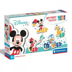 CLEMENTONI MY FIRST PUZZLES 3-6-9-12 ΤΕΜ SUPER COLOR DISNEY MICKEY MOUSE 87449 / 20819