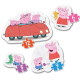 CLEMENTONI MY FIRST PUZZLES 3-6-9-12 ΤΕΜ SUPER COLOR PEPPA PIG 87449 / 20829