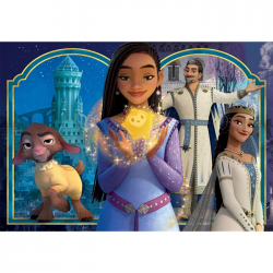 CLEMENTONI PUZZLE 104 ΤΕΜ SUPER COLOR DISNEY WISH 87939 / 27269