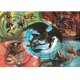 CLEMENTONI PUZZLE 104 ΤΕΜ SUPER COLOR DRAGONS TRAINER 88275 / 25035
