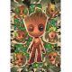 CLEMENTONI PUZZLE 104 ΤΕΜ SUPER COLOR MARVEL GROOT 88275 / 25051