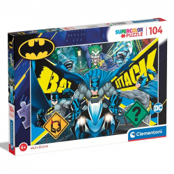 CLEMENTONI PUZZLE 104 ΤΕΜ SUPER COLOR BATMAN 87941 / 27174