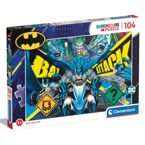 CLEMENTONI PUZZLE 104 ΤΕΜ SUPER COLOR BATMAN 87941 / 27174