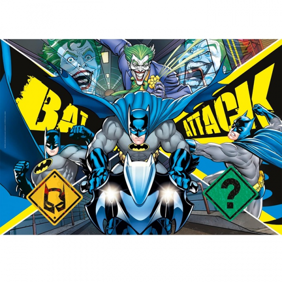 CLEMENTONI PUZZLE 104 ΤΕΜ SUPER COLOR BATMAN 87941 / 27174
