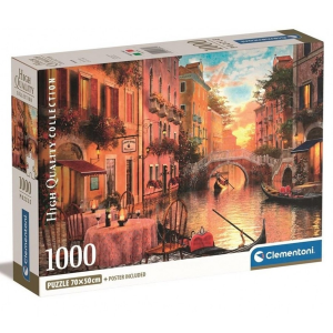 CLEMENTONI PUZZLE 1000 ΤΕΜ HIGH QUALITY COLLECTION VENEZIA 88157 / 39774