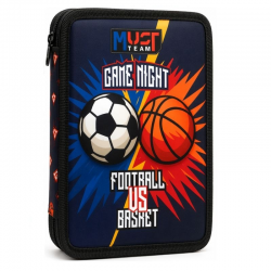 MUST ΚΑΣΕΤΙΝΑ ΔΙΠΛΗ ΓΕΜΑΤΗ STITCH FOOTBALL VS BASKET 587580
