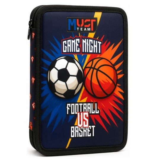 MUST ΚΑΣΕΤΙΝΑ ΔΙΠΛΗ ΓΕΜΑΤΗ STITCH FOOTBALL VS BASKET 587580