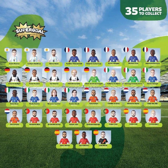GIOCHI PREZIOSI SUPERGOAL MUNDIAL - ΧΡΥΣΟ ΠΑΠΟΥΤΣΙ ΜΕ ΠΟΔΟΣΦΑΙΡΙΣΤΗ 7,5 ΕΚ. UPG00000