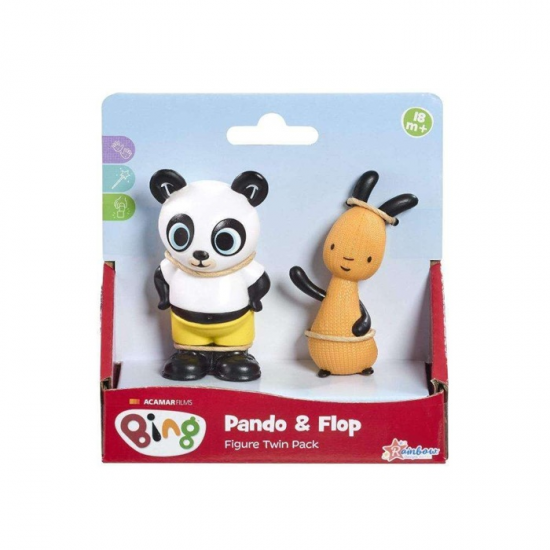 GIOCHI PREZIOSI BING AND FRIENDS ΣΕΤ 2 ΦΙΓΟΥΡΕΣ PANDO AND FLOP BNG73000