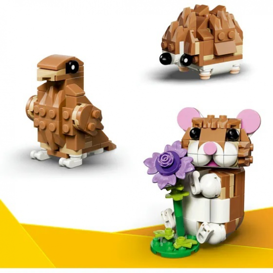LEGO CREATOR CUTE HAMSTER WITH A FLOWER 31376