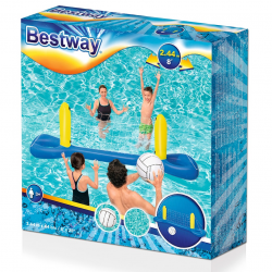 BESTWAY ΠΑΙΧΝΙΔΙ ΠΙΣΙΝΑΣ 244X64CM ΣΕΤ VOLLEY 52133