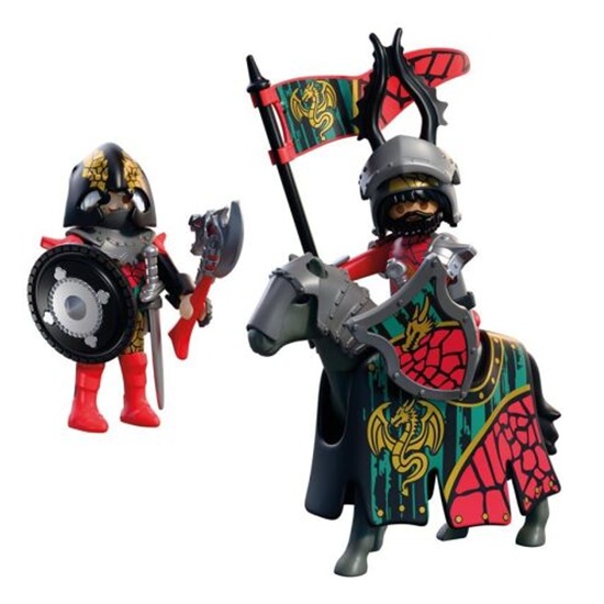 PLAYMOBIL KNIGHTS ΑΡΧΗΡΟΣ ΙΠΠΟΤΩΝ ΔΡΑΚΩΝ ΚΑΙ ΠΟΛΕΜΙΣΤΗΣ 72118